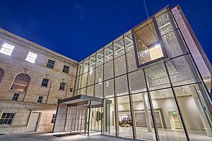 Asheville Art Museum at Night