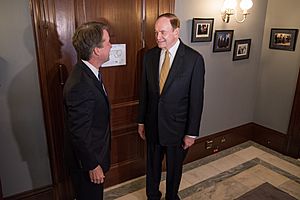 Brett Kavanaugh with Richard Shelby