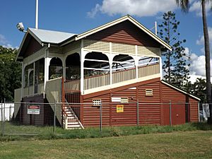 Bulimba Memorial Park grandstand