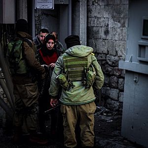 Checkpoint 56 in Hebron