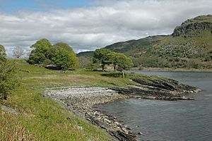 East coast of Island Macaskin