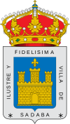 Coat of arms of Sádaba (Spanish)