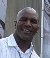 Evander Holyfield 2010 Indy 500 Pole Day