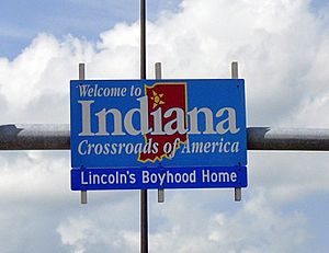 Indiana schild