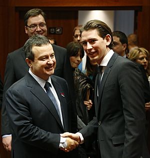 Ivica Dacic & Sebastian Kurz