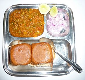 Pav Bhaji at Home