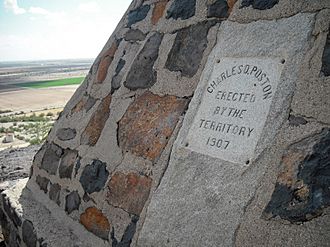 PostonButte-inscription