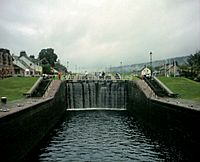 Scotland FortAugustus CaledonianCanal