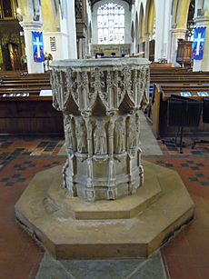 St Marys Hitchin Font