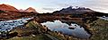 The Cuillin mountains