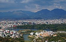 Tirana from South