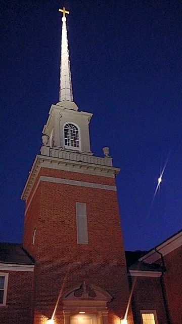 Towson Methodist Church (Md.) spire