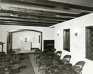 UVM IraAllenLittleChapelInterior 1900s