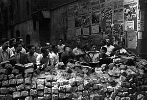 Barcelone 19 juillet 1936