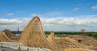 Cú Chulainn Coaster Arial View