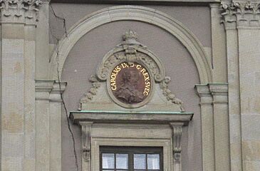 Carl IX of Sweden outdoor relief 2013 Stockholm Palace