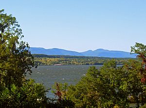 Catskills beyond Hudson