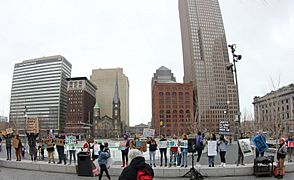 Climate strike Cleveland 01