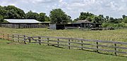 Corral at Washington-on-the-Brazos, TX IMG 9312