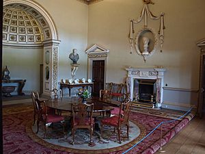 Dining Room Holkham Hall