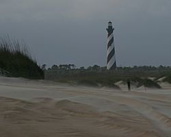 HatterasLighthousefromBeachJune2007