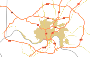 Highways of Greater Cincinnati