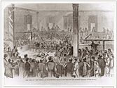 John Brown on trial