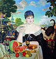 Kustodiev Merchants Wife