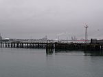 Lighting up the evening gloom, Royal Pier, Southampton - geograph.org.uk - 1715333.jpg