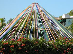 Maypole in Brentwood, California