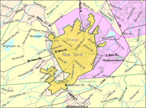 Middletown-ny-city-map