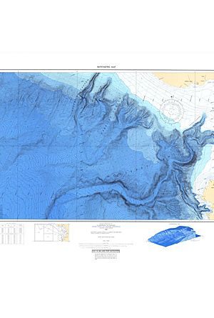 Monterey Canyon Bathymetric Chart