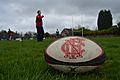 NFC ball on pitch