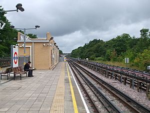 Northolt station westbound