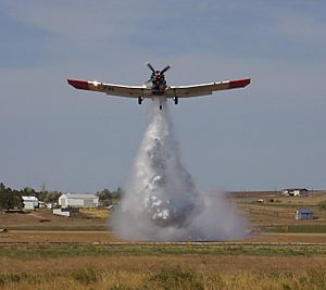 PZL M18B Dropping Water