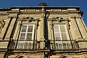 Patio de la Herradura. Palacio de La Granja de San Ildefonso.