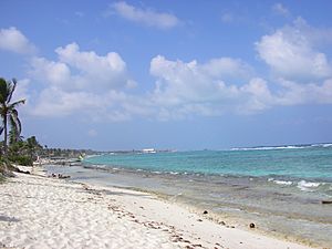 Playa en San Andres