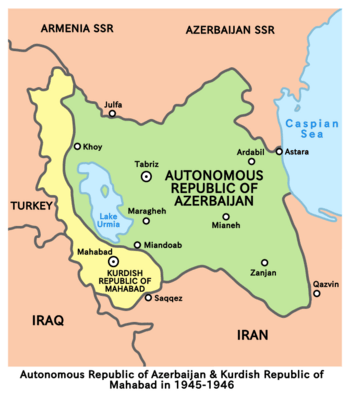 Location of Mahabad