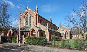 St Michael & St George, Wilcox Road, Fulwell (geograph 2833855).jpg