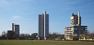 University of Leicester towers 2010