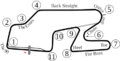 Watkins Glen International Track Map-1970-1980