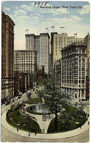 Bowling Green NYC 1918