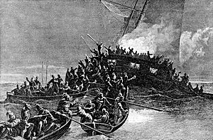 Destruction of the schooner gaspee