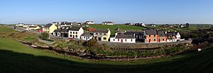 The Fisher Street area of Doolin