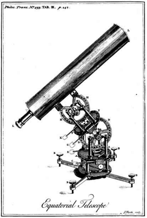 Equatorial telescope