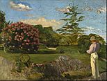 Frédéric Bazille - The Little Gardener - Google Art Project