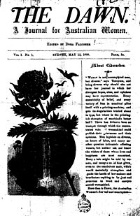 Front cover of the Dawn issue 1.jpg