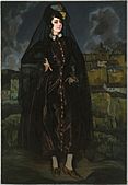 Ignacio Zuloaga y Zabaleta - Portrait of Anita Ramírez in Black - Google Art Project