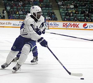 Jordan Subban at practice