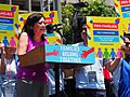 L.A. County Supervisor Hilda L. Solis attends Families Belong Together March 02